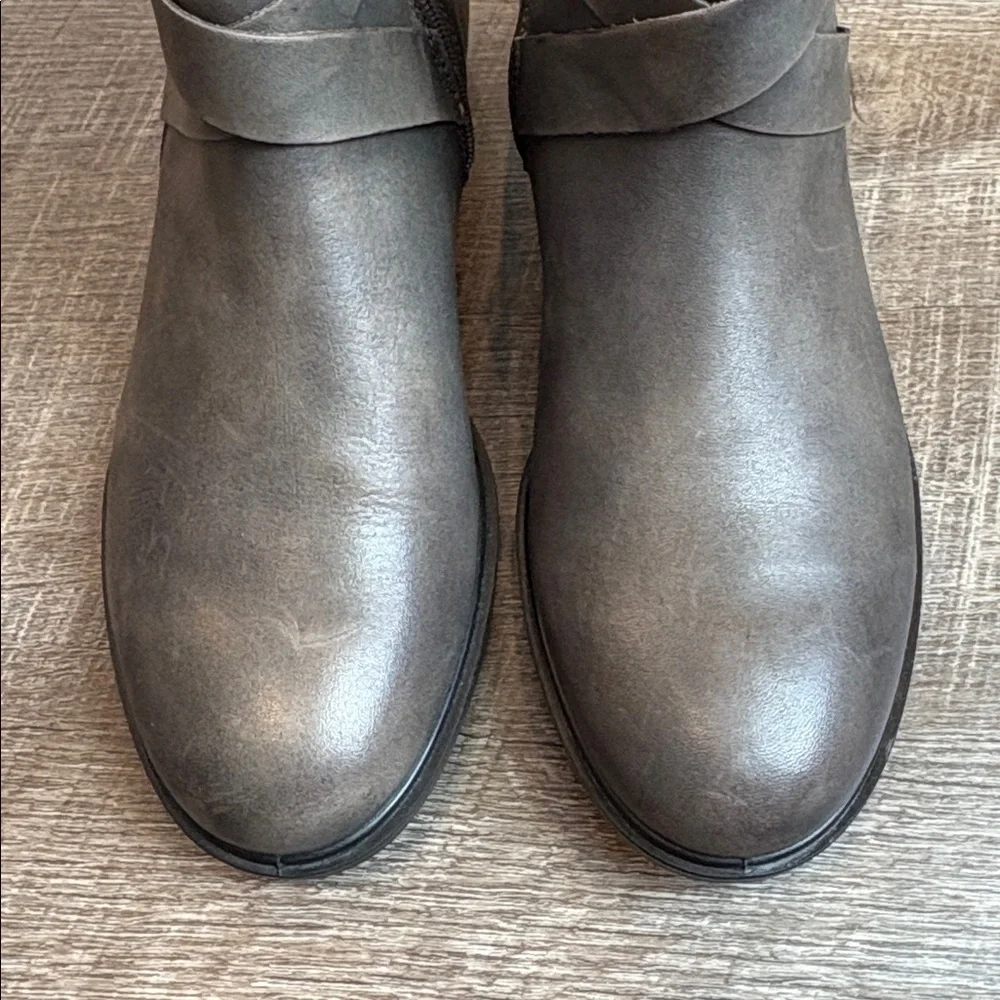 Ecco Touch 15 Ankle Booties Women's 37 (6-6.5) Warm Gray Booties